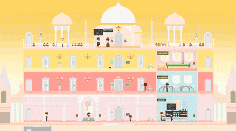 Wes Anderson game
