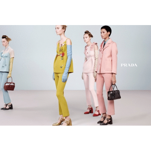 Prada AW15 campaign vs The Stepford Wives 1975