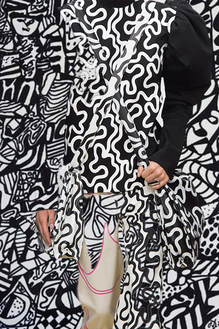 Jean Dubuffet J.W. Anderson SS16 GIF London 2